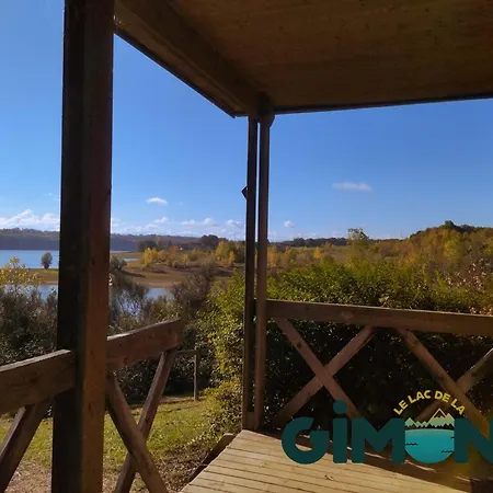 Les Chalets Du Lac De La Gimone Saint-Blancard Exterior photo