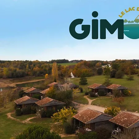 Les Chalets Du Lac De La Gimone Saint-Blancard Exterior photo
